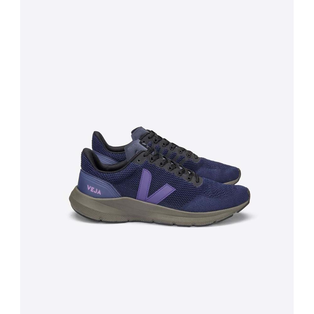 Veja MARLIN V-KNIT Women\'s Shoes Purple | CA 526UZG